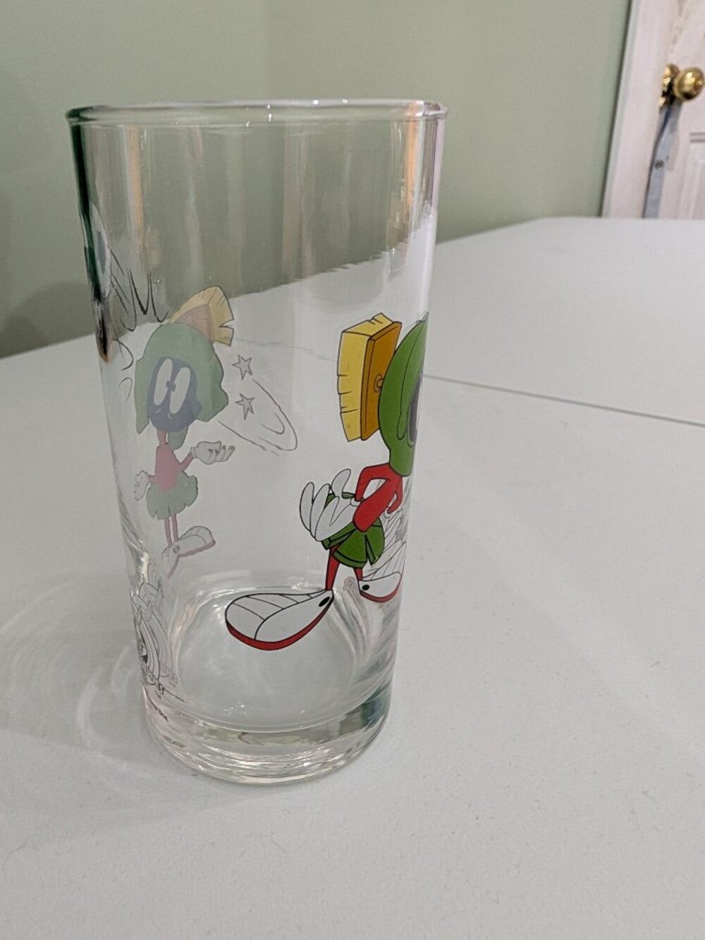 Vintage Smucker's Marvin the Martian Collectable Glass - Looney Tunes - Soccer - Picture 7 of 11